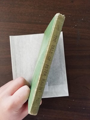 Lot 8 - Potter (Beatrix). The Tale of Peter Rabbit, 1st deluxe edition, 1902