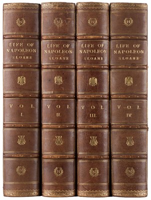 Lot 347 - Sloane (William Nilligan). Life of Napoleon Bonaparte, 4 volumes, 1896