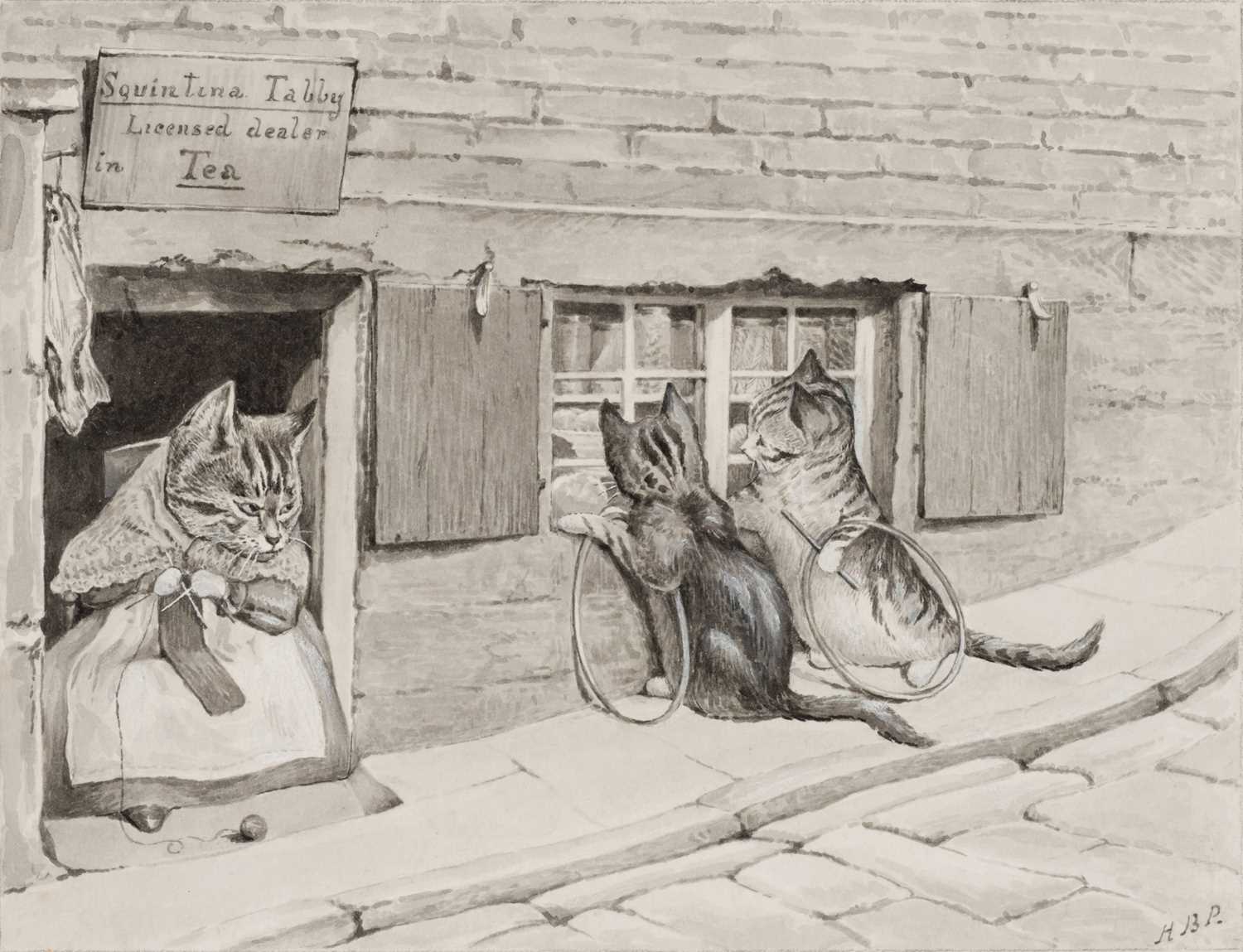 Lot 120 - Potter (Beatrix Helen, 1866-1943). Squintina Tabby, Licensed dealer in Tea