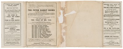 Lot 60 - Potter (Beatrix). The Tale of Tom Kitten, circa 1912