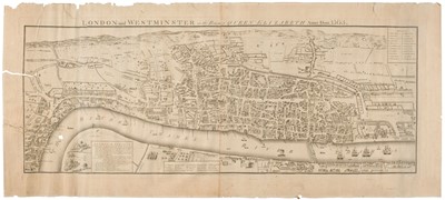 Lot 183 - London. London and Westminster in the Reign of Queen Elizabeth..., 1789