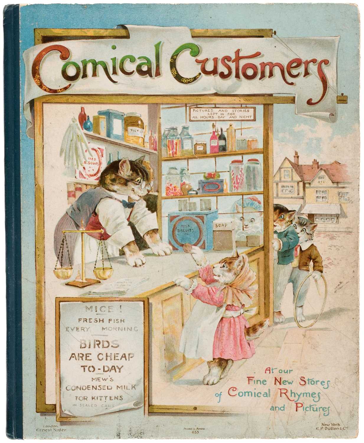 Lot 5 - Potter (Beatrix, illustrator). Comical Customers, London: Ernest Nister, 1896