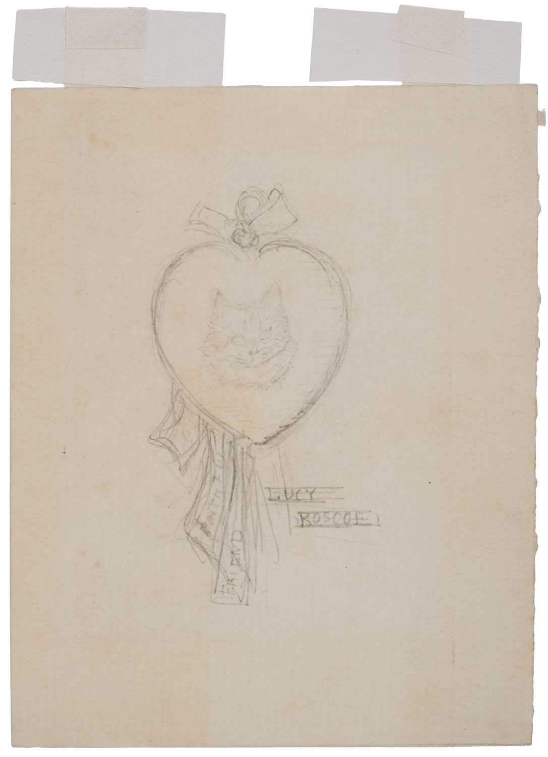 Lot 121 - Potter (Beatrix, 186-1943). Bookplate design for Lucy Roscoe, the artist's aunt