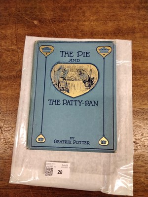 Lot 28 - Potter (Beatrix). The Pie and The Patty-Pan, 1st deluxe edition, 1905