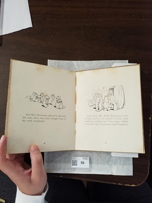 Lot 50 - Potter (Beatrix). Ginger & Pickles, 1st edition, 1909, inscribed by the author