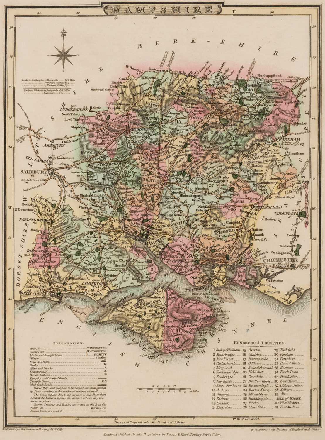 Lot 9 - Cole (G. & Roper J.). The British Atlas..., 1810