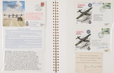 Lot 2 - Aviation Autographs. An extensive collection of signatures
