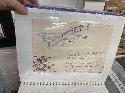 Lot 2 - Aviation Autographs. An extensive collection of signatures