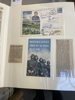 Lot 2 - Aviation Autographs. An extensive collection of signatures