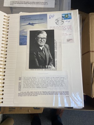 Lot 2 - Aviation Autographs. An extensive collection of signatures