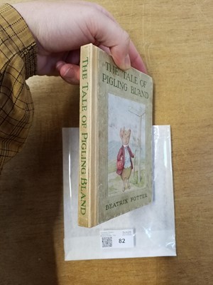 Lot 82 - Potter (Beatrix). The Tale of Pigling Bland, circa 1931, inscribed by the author