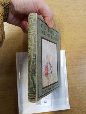 Lot 62 - Potter (Beatrix). The Tale of Pigling Bland, 1st edition, 1913, inscribed by the author