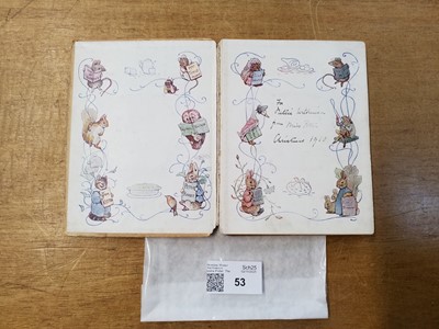 Lot 53 - Potter (Beatrix). The Tale of Mrs Tittlemouse, 1st edition, 1910, inscribed by author