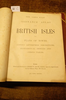 Lot 3 - Bevan (G. Phillips). The Statistical Atlas of England, Scotland and Ireland..., 1882