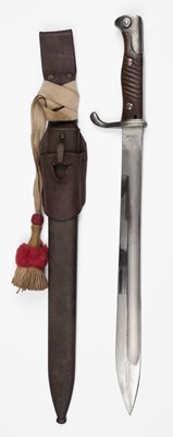 Lot 375 - Bayonet. A WWI German Mauser 1898/05 bayonet