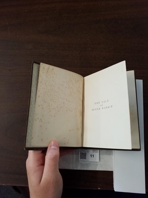 Lot 11 - Potter (Beatrix). The Tale of Peter Rabbit, 1st edition, 1902