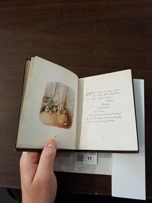 Lot 11 - Potter (Beatrix). The Tale of Peter Rabbit, 1st edition, 1902