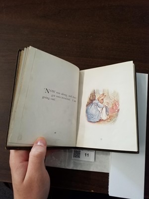 Lot 11 - Potter (Beatrix). The Tale of Peter Rabbit, 1st edition, 1902