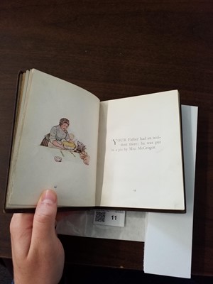 Lot 11 - Potter (Beatrix). The Tale of Peter Rabbit, 1st edition, 1902