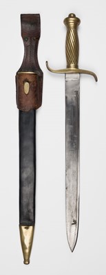 Lot 398 - Sidearm. A Prussian M1852 falchion sidearm