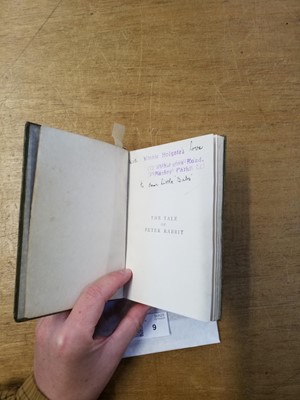 Lot 9 - Potter (Beatrix). The Tale of Peter Rabbit, 1st deluxe edition, 1902