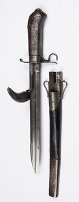 Lot 380 - Dagger/Pistol. A combination hunting dagger and double pistol by Anton Antonitsch, circa 1880