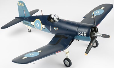 Lot 139 - Model aircraft. A Composite model of FG-1D Corsair NZ5648, New Zealand Air Force