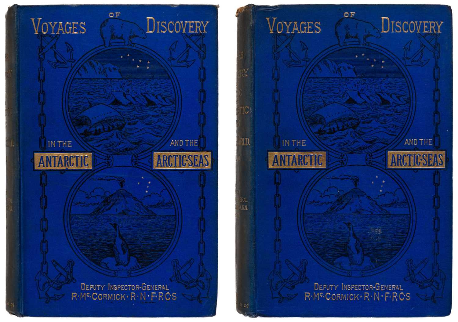 Lot 39 - M'Cormick (Robert). Voyages of Discovery, 2 volumes, 1st edition, 1884
