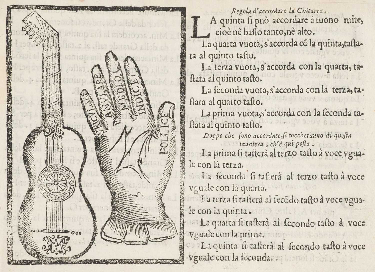 Lot 270 - Micheli (Antonino di, 1615-1680). La Nuova Chitarra di Regole..., 1st edition, Palermo, 1680