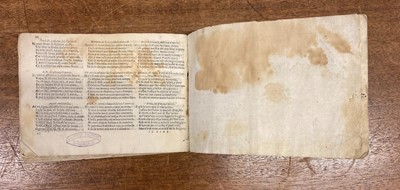 Lot 270 - Micheli (Antonino di, 1615-1680). La Nuova Chitarra di Regole..., 1st edition, Palermo, 1680