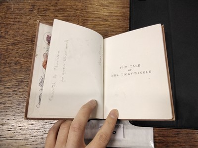 Lot 32 - Potter (Beatrix). The Tale of Mrs. Tiggy-Winkle, 1st deluxe edition, 1905