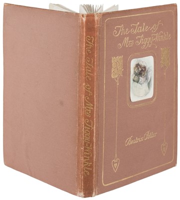 Lot 32 - Potter (Beatrix). The Tale of Mrs. Tiggy-Winkle, 1st deluxe edition, 1905