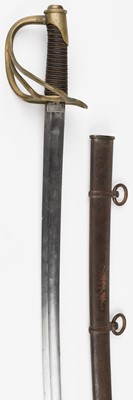 Lot 429 - Sword. American cavalry sword, 19th century