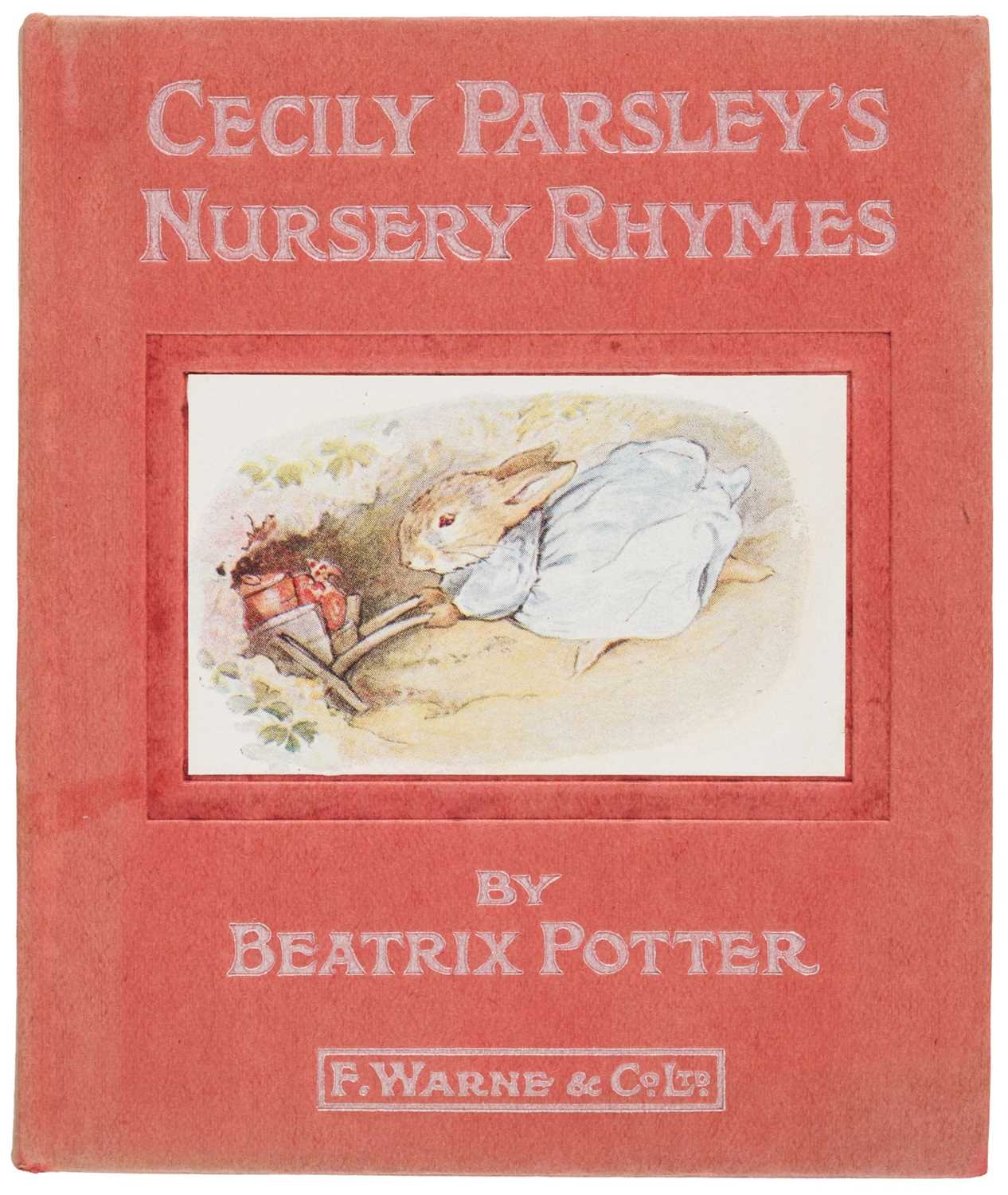 Lot 70 - Potter (Beatrix). Cecily Parsley's Nursery Rhymes, 1st edition, circa 1922