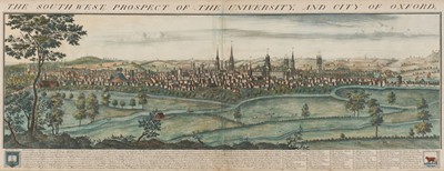 Lot 191 - Oxford. Buck (S. & N.), The South-West Prospect of the University and City of Oxford, 1731