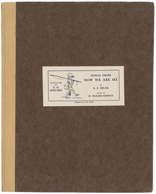 Lot 412 - Milne (A. A.). Teddy Bear & Other Songs, 1st edition, 1926