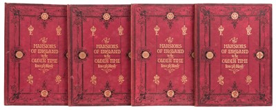 Lot 28 - Nash (Joseph, 1808-78). Fencing on the Terrace of Bramshill House, Hampshire