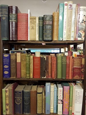 Lot 442 - Cookery. A large collection of late 19th Century & modern cookery reference & related