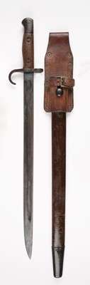 Lot 378 - Bayonet. Lee Enfield 1907 pattern hooked quillon bayonet by Wilkinson