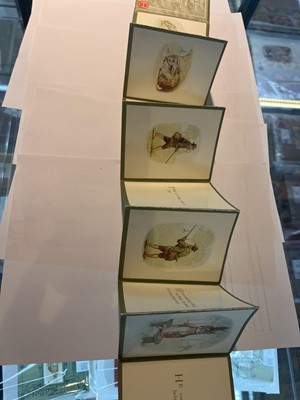 Lot 38 - Potter (Beatrix). The Story of a Fierce Bad Rabbit [and] The Story of Miss Moppet, 1st editions, 1906