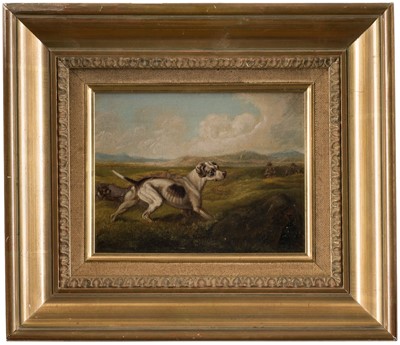 Lot 108 - Attributed to Philip Reinagle (1749-1833). Pointers on a Grouse Moor
