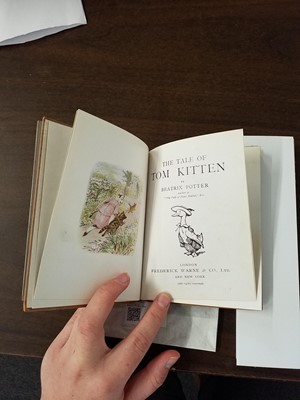 Lot 87 - Potter (Beatrix). The Tale of Tom Kitten, circa 1942, in glassine wrapper, signed by the author