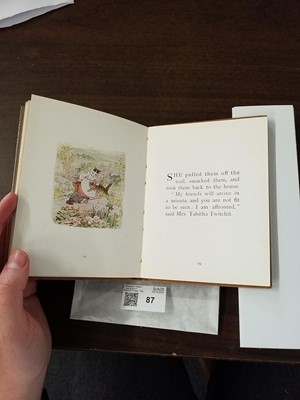 Lot 87 - Potter (Beatrix). The Tale of Tom Kitten, circa 1942, in glassine wrapper, signed by the author
