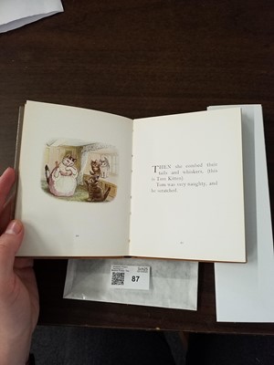 Lot 87 - Potter (Beatrix). The Tale of Tom Kitten, circa 1942, in glassine wrapper, signed by the author