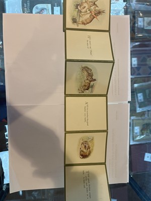 Lot 34 - Potter (Beatrix). The Story of a Fierce Bad Rabbit, 1st edition, 1906