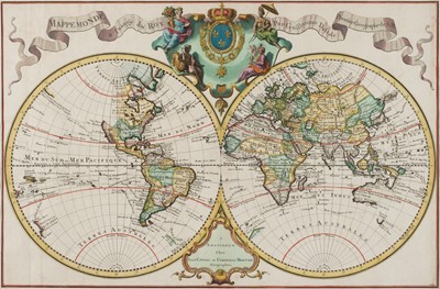 Lot 146 - World. Covens (Jean & Mortier Corneille, publishers), Mappe Monde a l'usage du Roy..., circa 1730