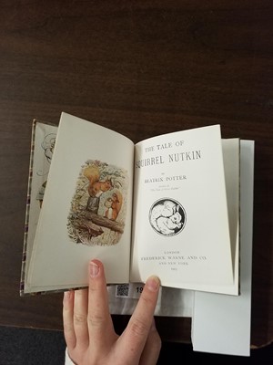 Lot 19 - Potter (Beatrix). The Tale of Squirrel Nutkin, 1st deluxe edition, 1903