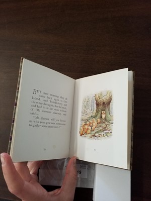 Lot 19 - Potter (Beatrix). The Tale of Squirrel Nutkin, 1st deluxe edition, 1903