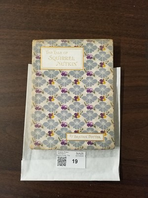 Lot 19 - Potter (Beatrix). The Tale of Squirrel Nutkin, 1st deluxe edition, 1903