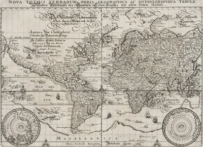 Lot 148 - World. Merian (Matthaus). Nova Totius Terrarum Orbis Geographica...